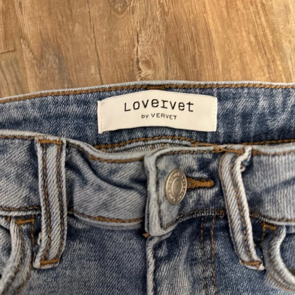 Vervet Lovervet Miracles Super High Rise Kick Flare Jeans